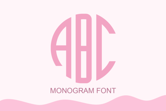 Personal Monograms: Fonts for Crafting Your Signature Symbol
