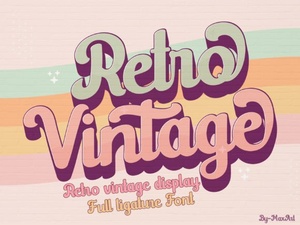 Vintage Fonts for Modern Creative Projects