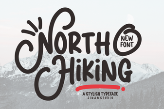 North Hiking Font: Creative Designs for Outdoor Projects