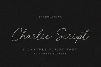 Charlie Script Font: Elegant Handwritten Designs for Your Projects