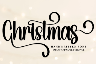 Christmas Fonts for Holiday Design Projects
