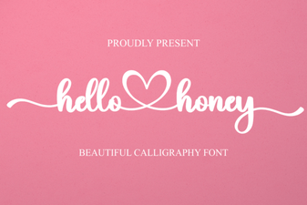 Hello Honey Font for Creative Projects & Beautiful Designs