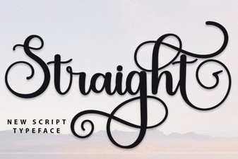 Straight Font Essentials for Modern Design Projects