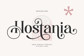 Explore Hostania Font: Design & Creative Applications